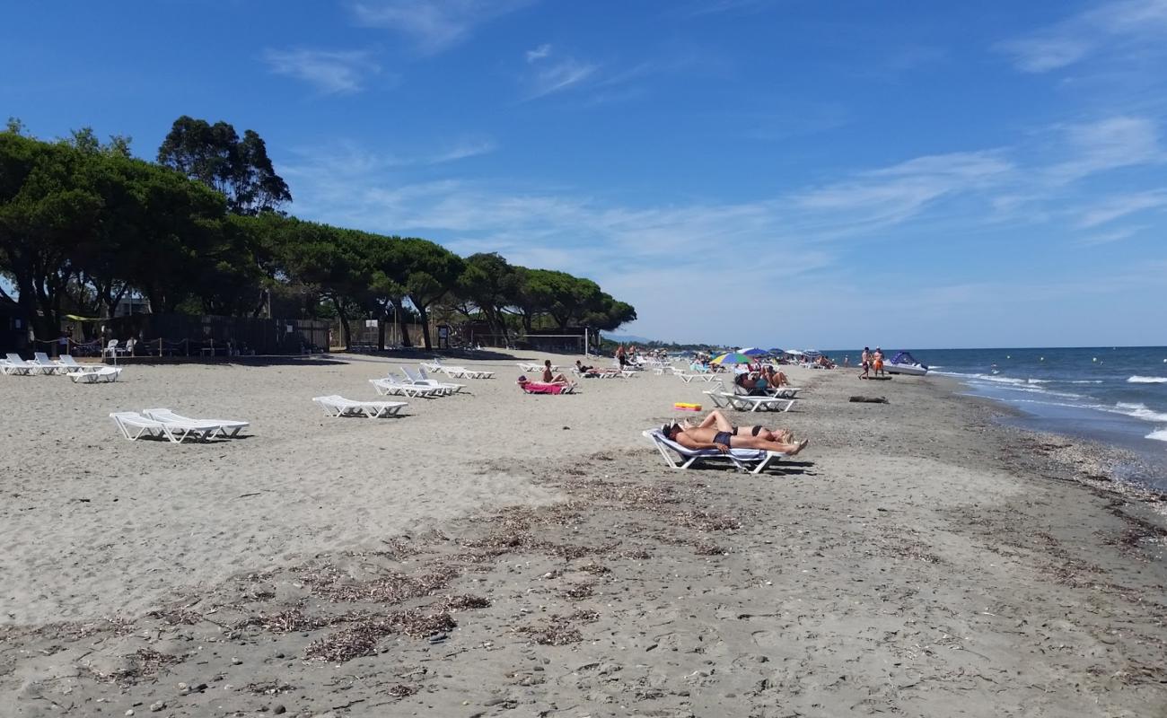 Foto de Plage de Talasani con arena brillante superficie