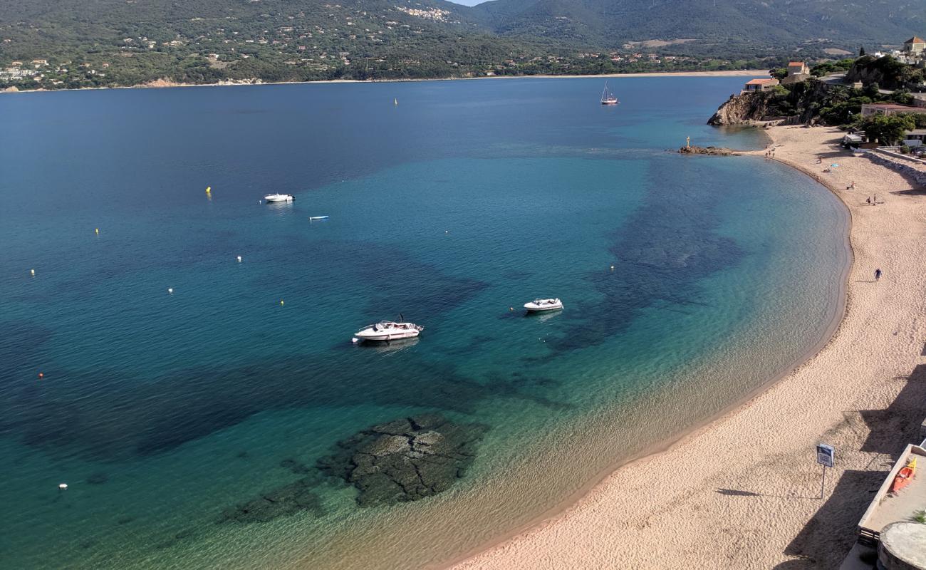 Foto de Plage de Propriano con brillante arena fina superficie