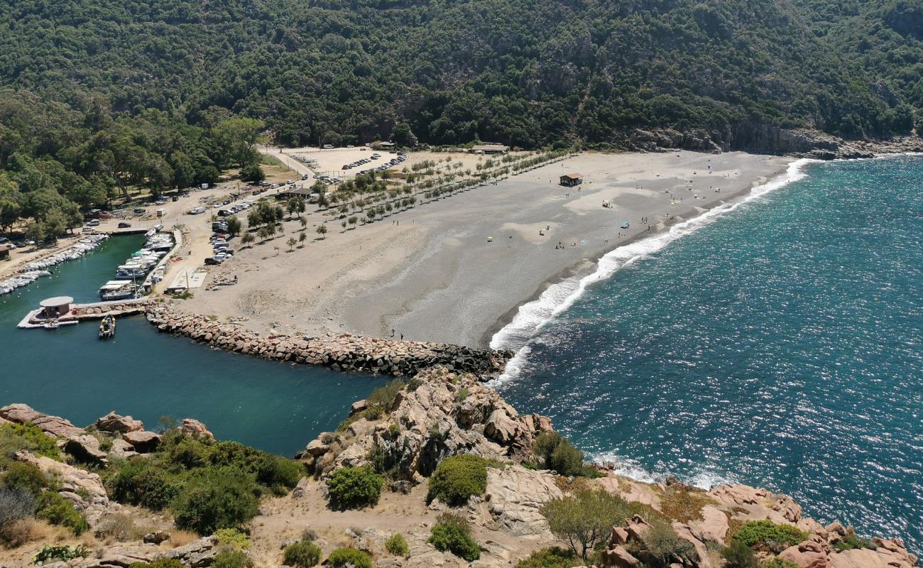 Foto de Porto beach con guijarro ligero superficie