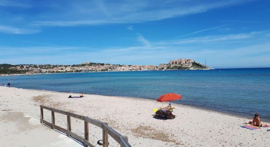 Calvi beach