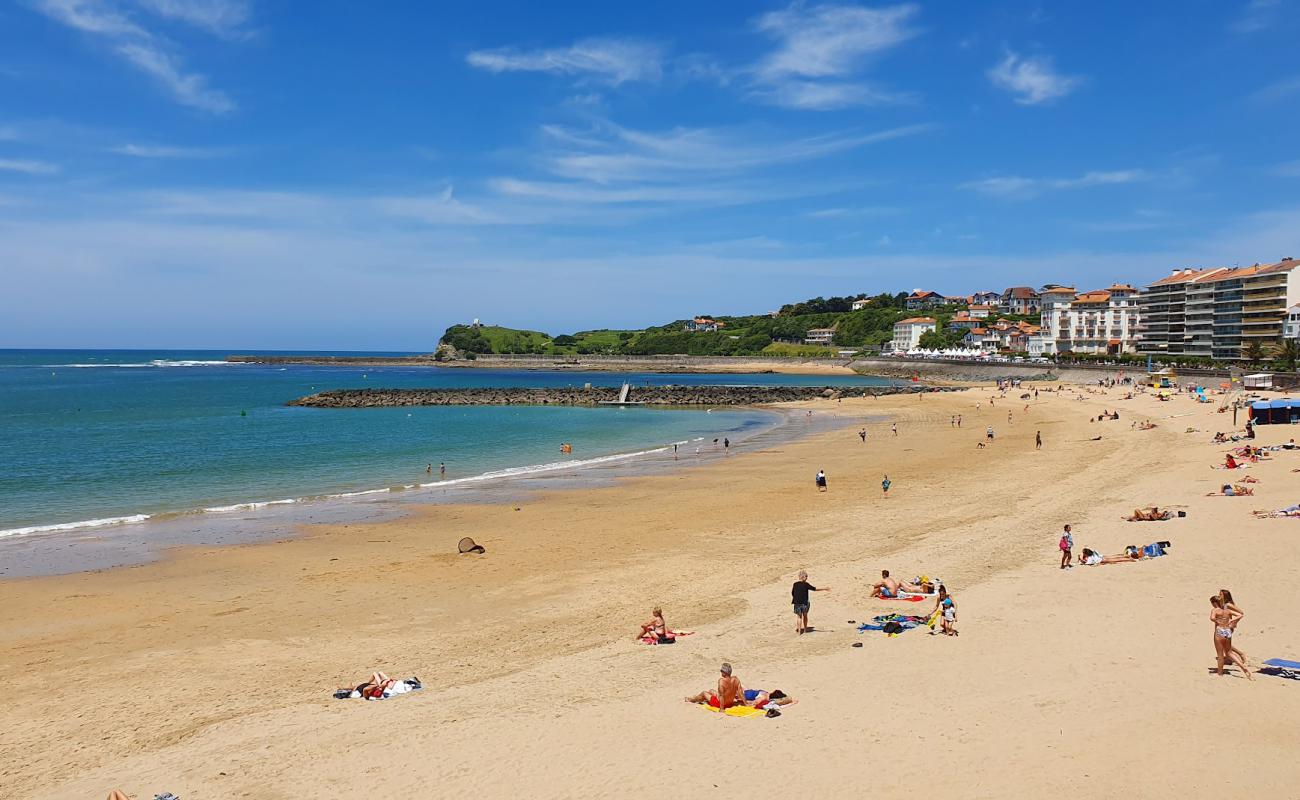 Foto de Grande Plage con arena brillante superficie