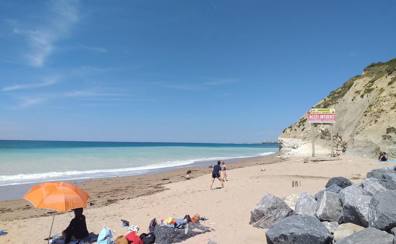 Foto de Playa de Bidart con arena brillante superficie