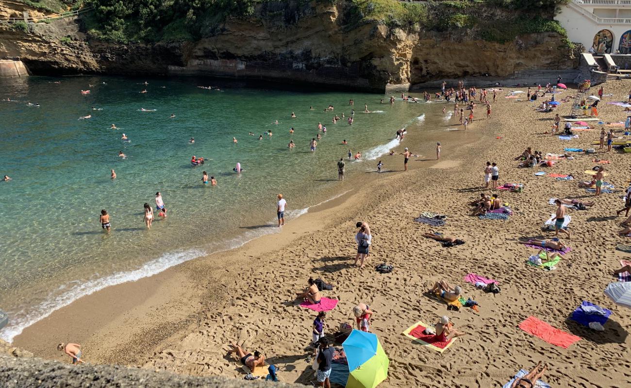 Foto de Plage du Port Vieux con arena brillante superficie