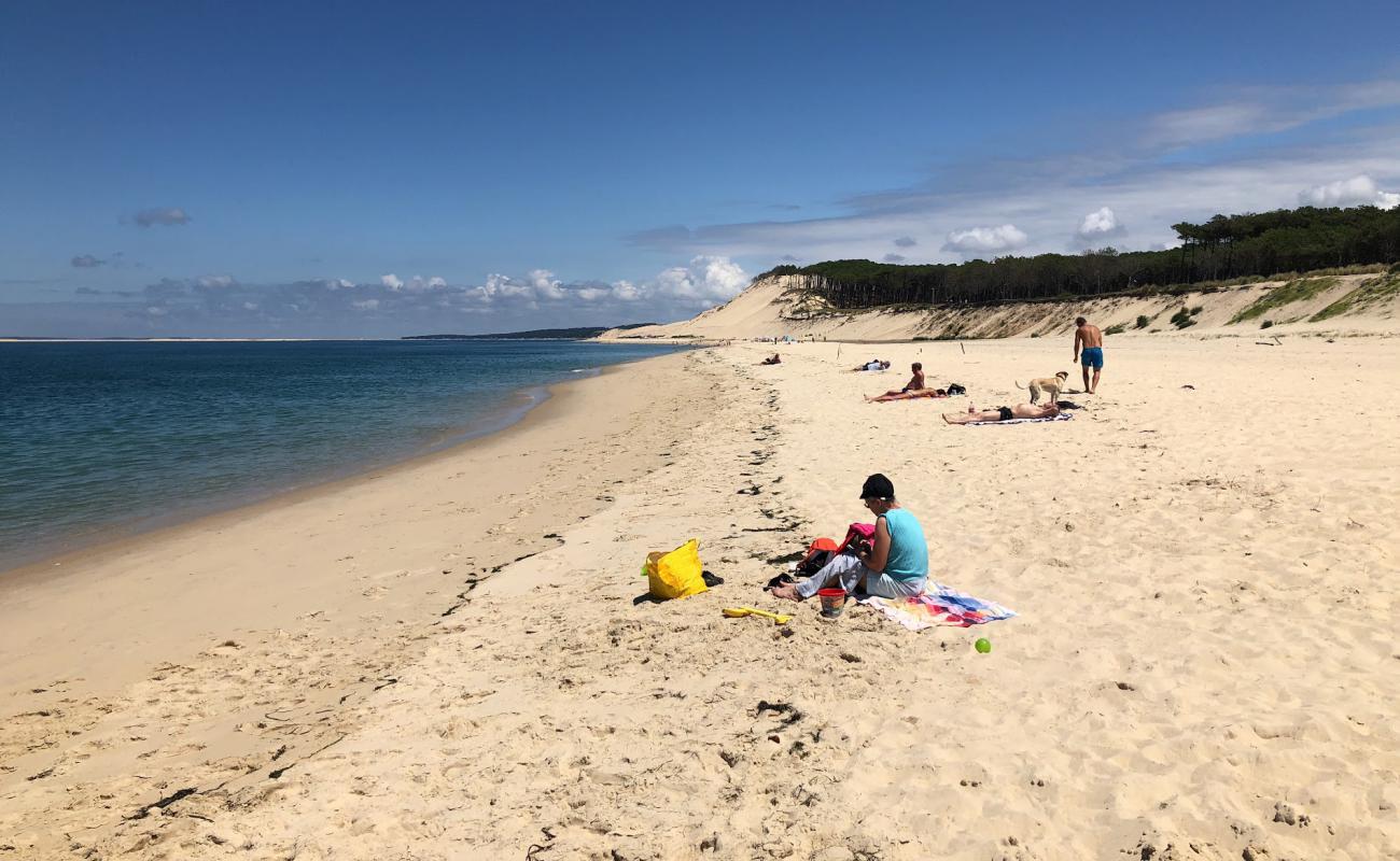 Foto de Plage du Petit Nice con arena fina blanca superficie