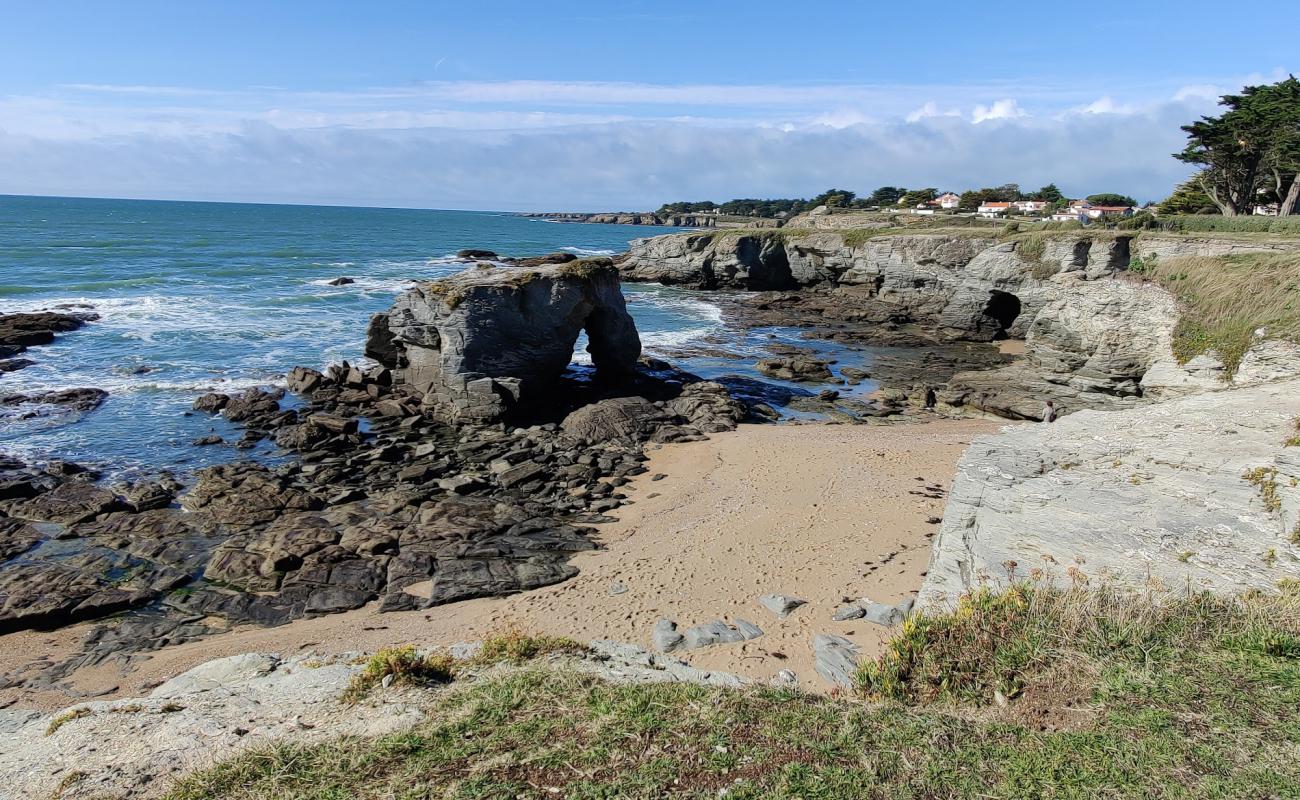 Foto de Chatelets beach con hormigón superficie