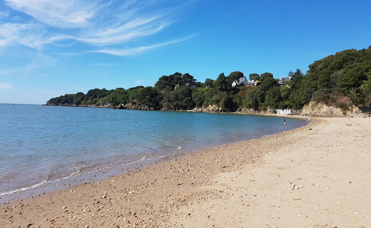 Foto de Trebezy beach con arena fina y guijarros superficie