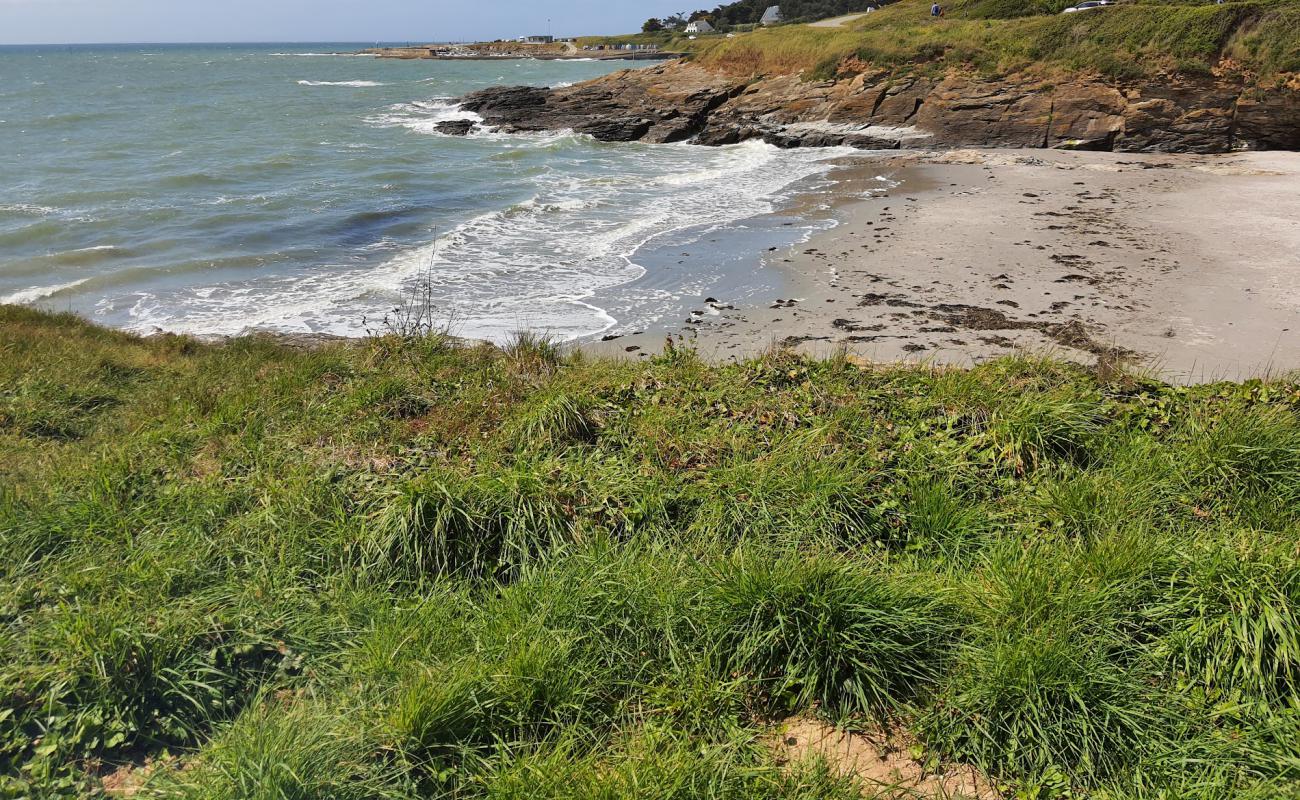 Foto de Plage du Poulgor con arena gris superficie