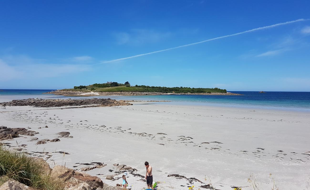 Foto de Plage de Dossen con arena blanca superficie