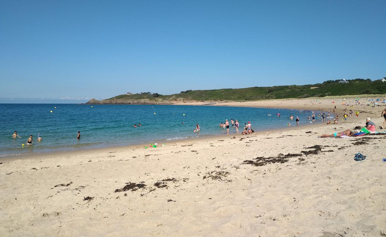 Foto de Plage du Verger con arena brillante superficie