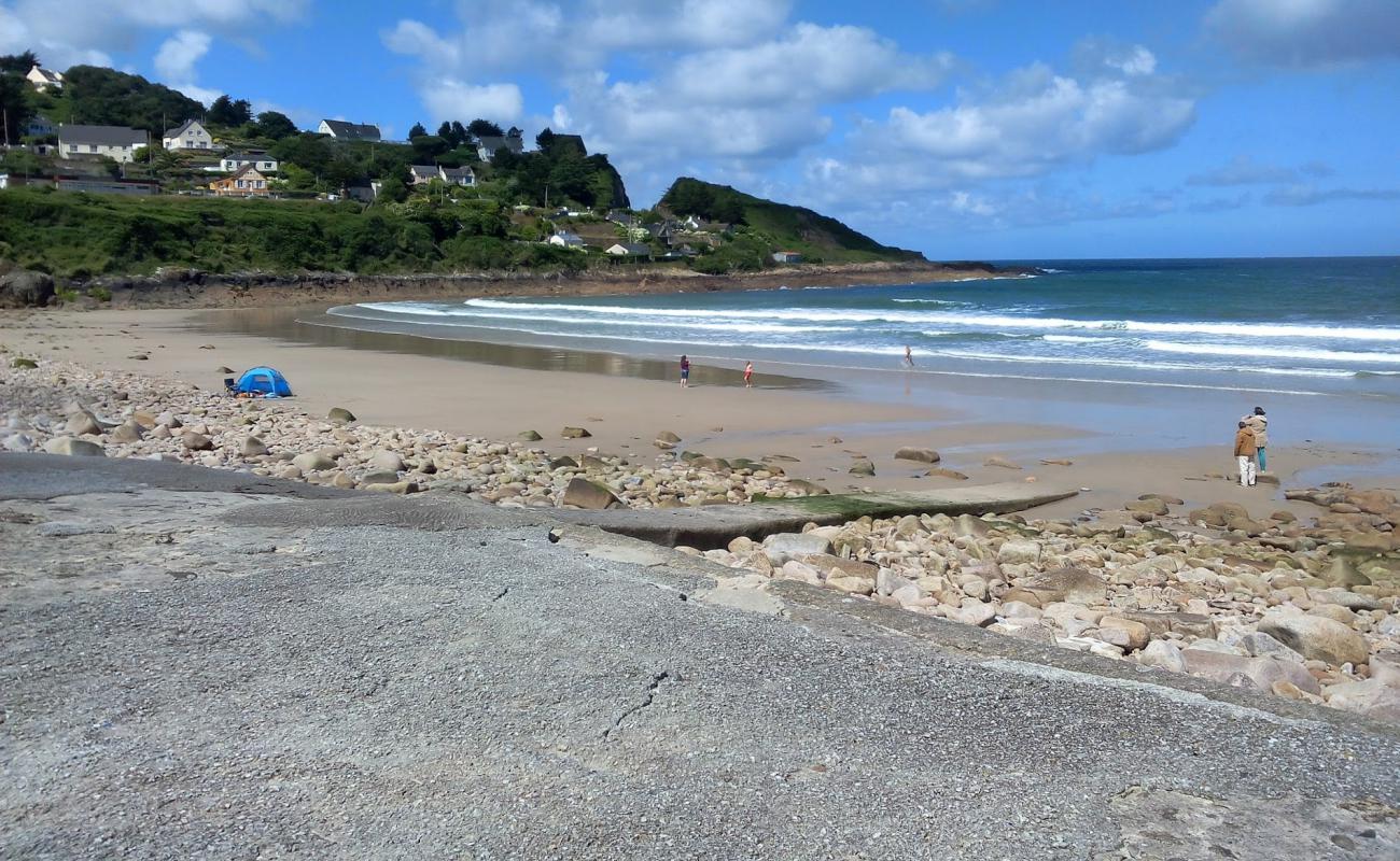 Foto de Plage de l'Anse du Brick con arena brillante superficie