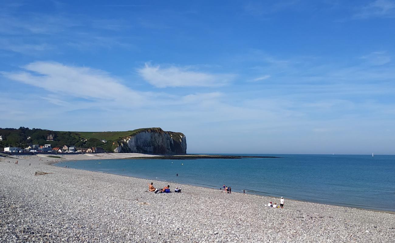 Foto de Plage de Veulettes-sur-Mer con guijarro ligero superficie