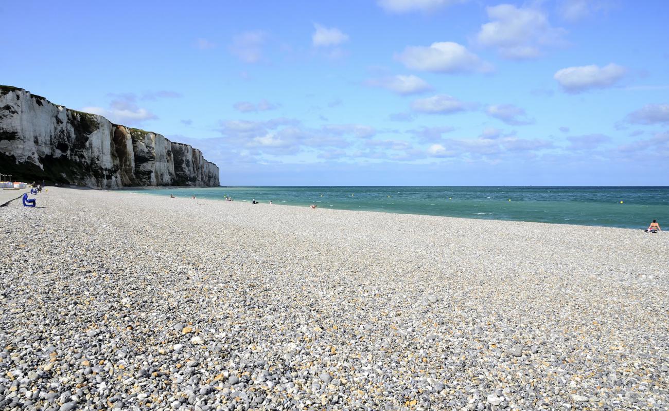 Foto de Playa Treport con guijarro gris superficie