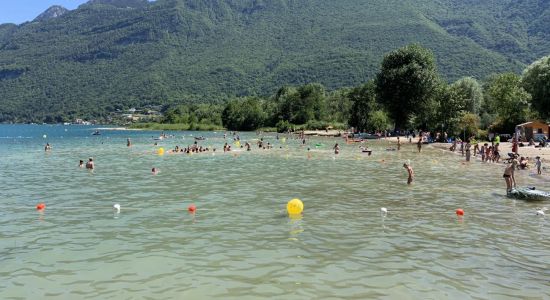 Plage de Doussard