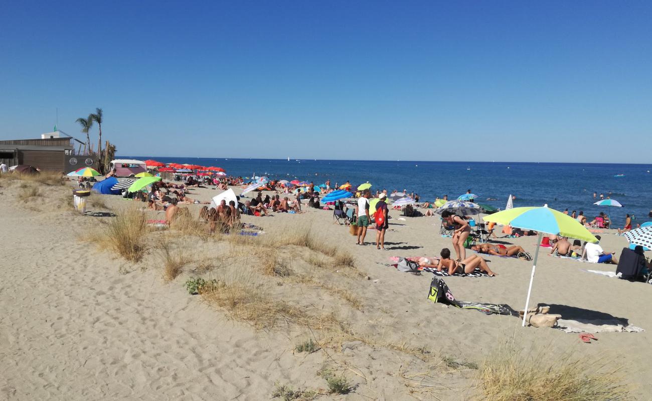 Foto de Plage Perpignan con arena brillante superficie