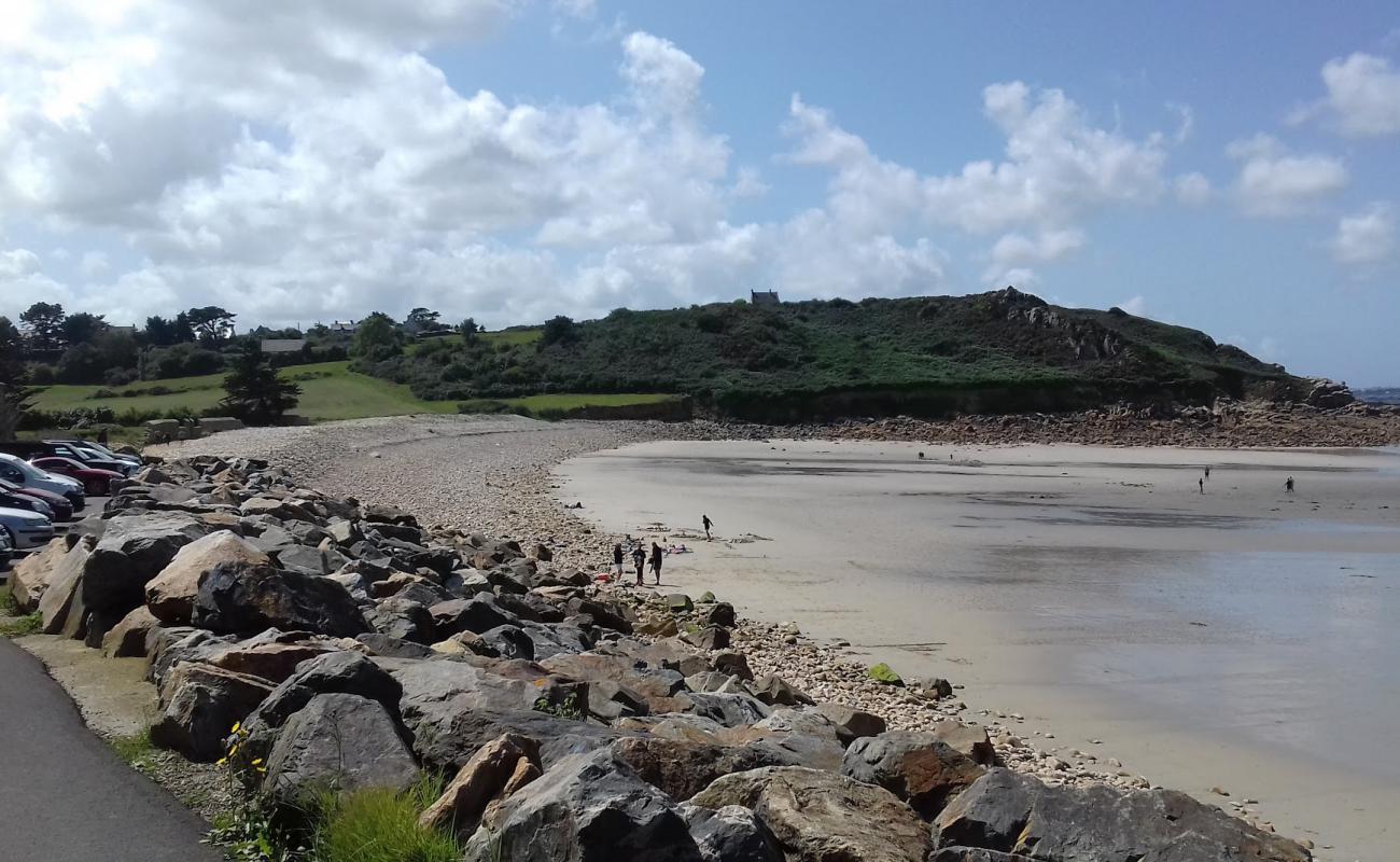 Foto de Plage de Guerzit con guijarro ligero superficie