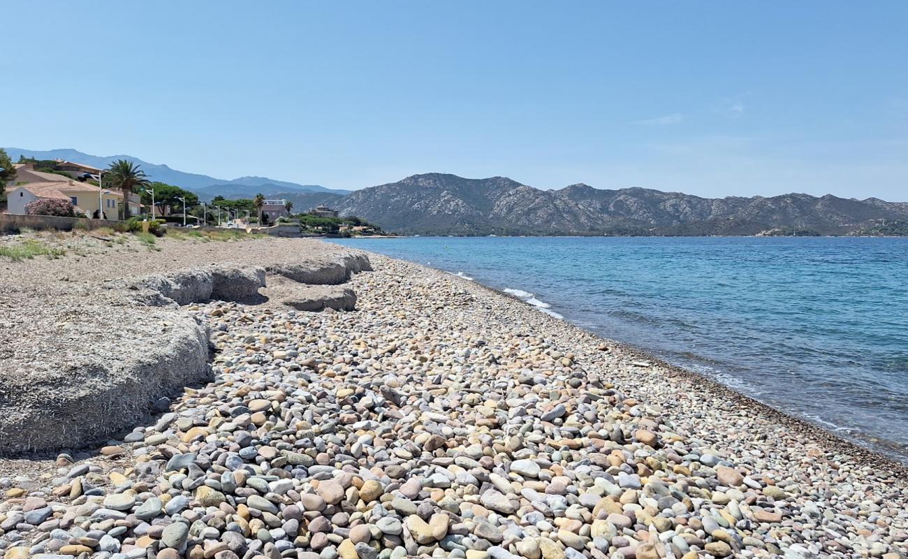 Foto de Plage de l'Ospedale con guijarro gris superficie