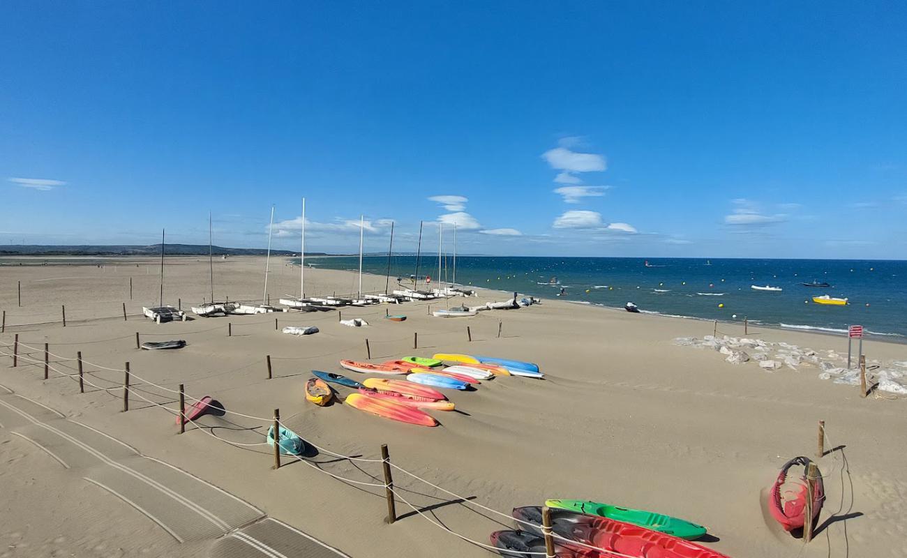 Foto de Plage de la Franqui con arena brillante superficie