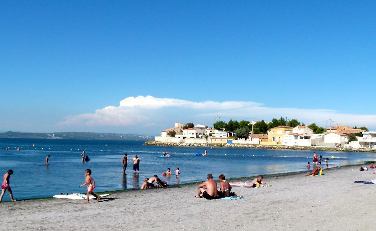 Foto de Plage de Massane con arena brillante superficie