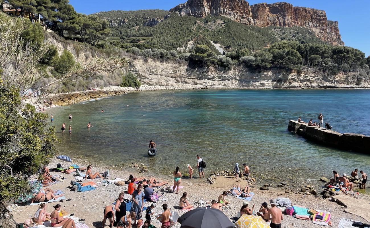 Foto de Plage du Corton con guijarro gris superficie