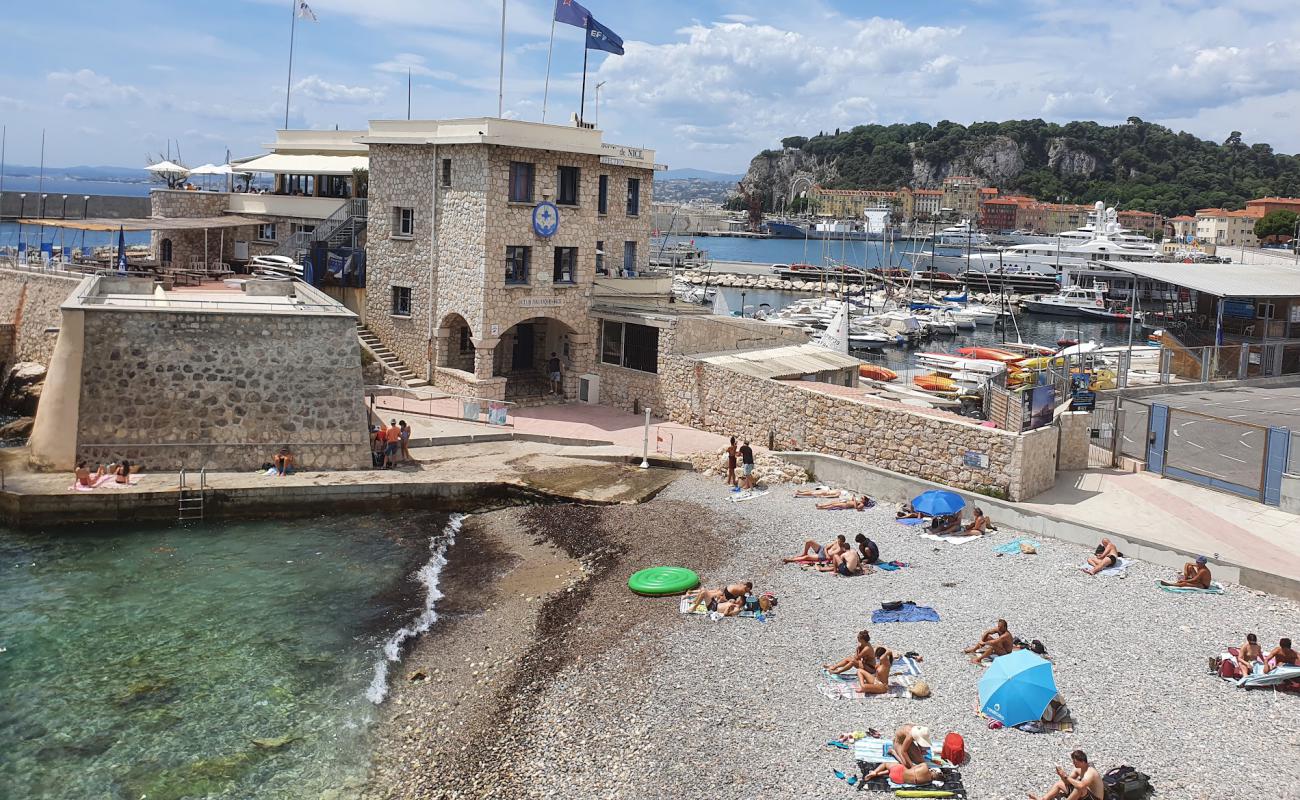 Foto de Plage des Bains Militaires con guijarro gris superficie