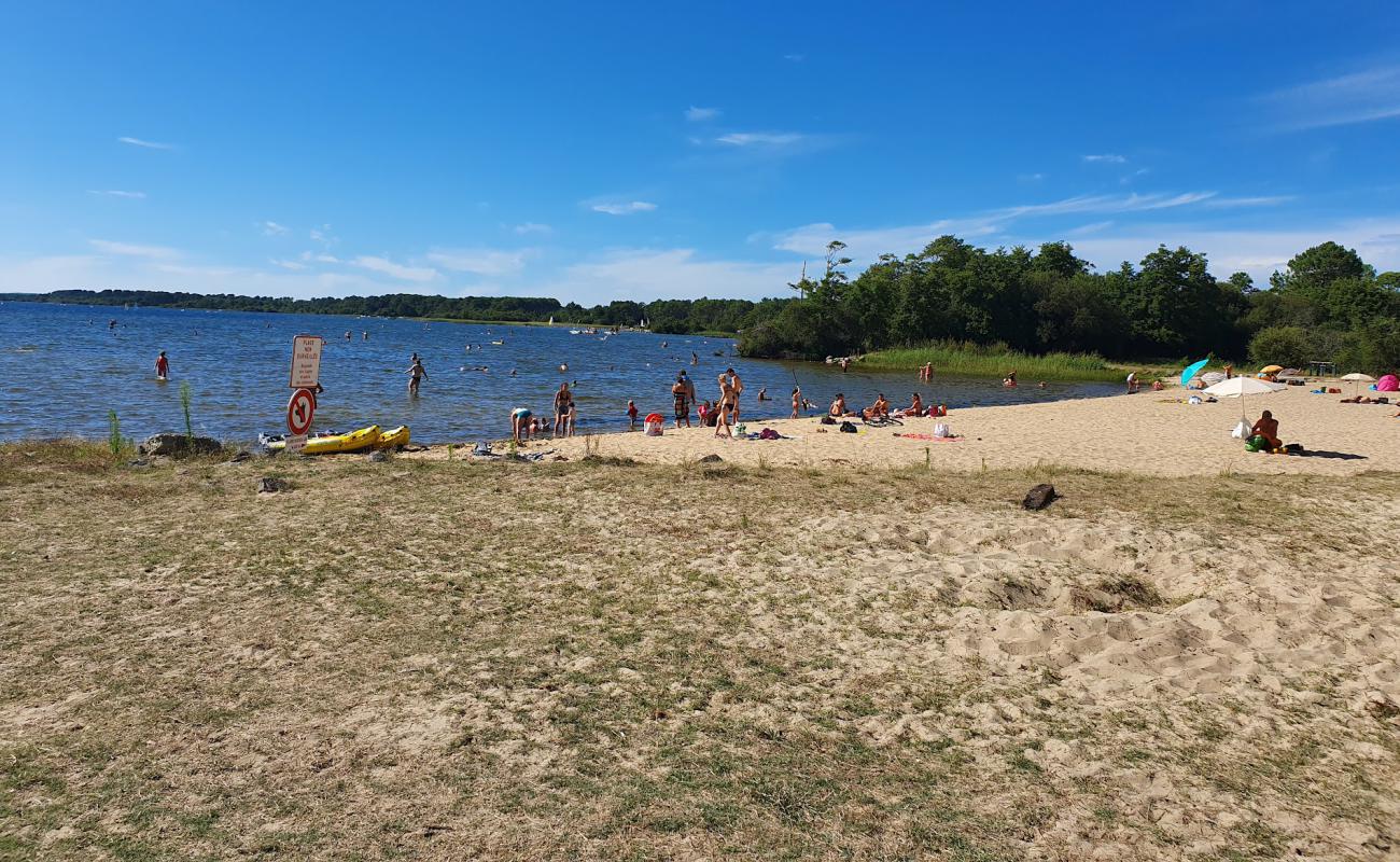 Foto de Plage Parentis en Born con arena brillante superficie