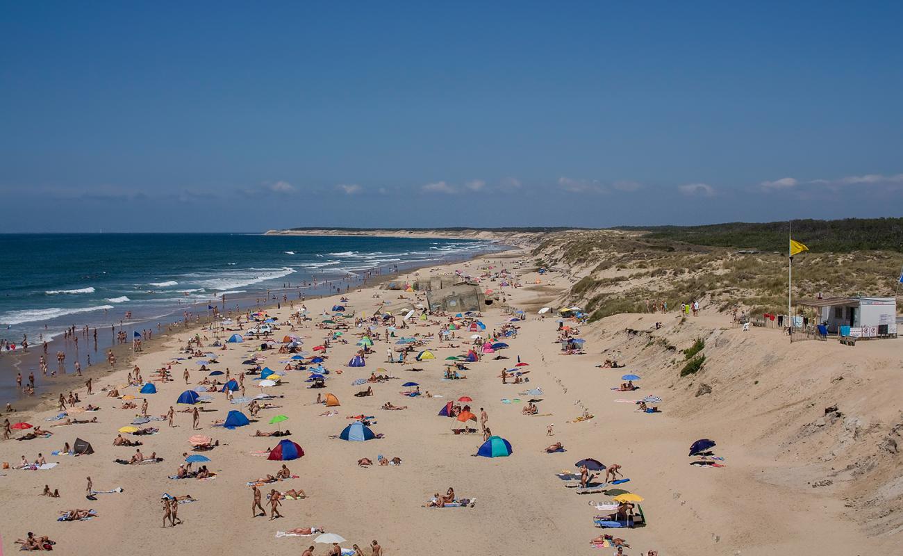 Foto de Plage d'Euronat con arena brillante superficie