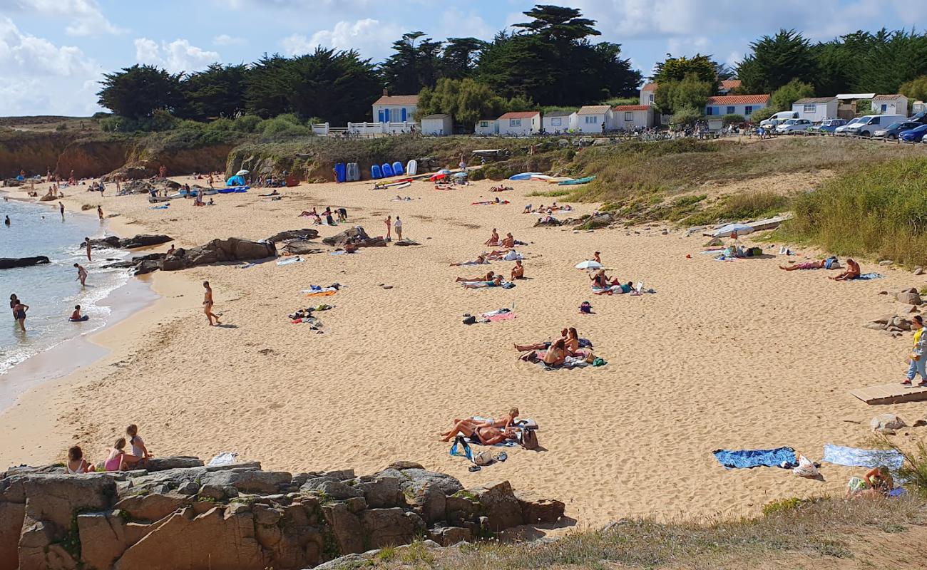 Foto de Plage des Sabias con arena brillante superficie