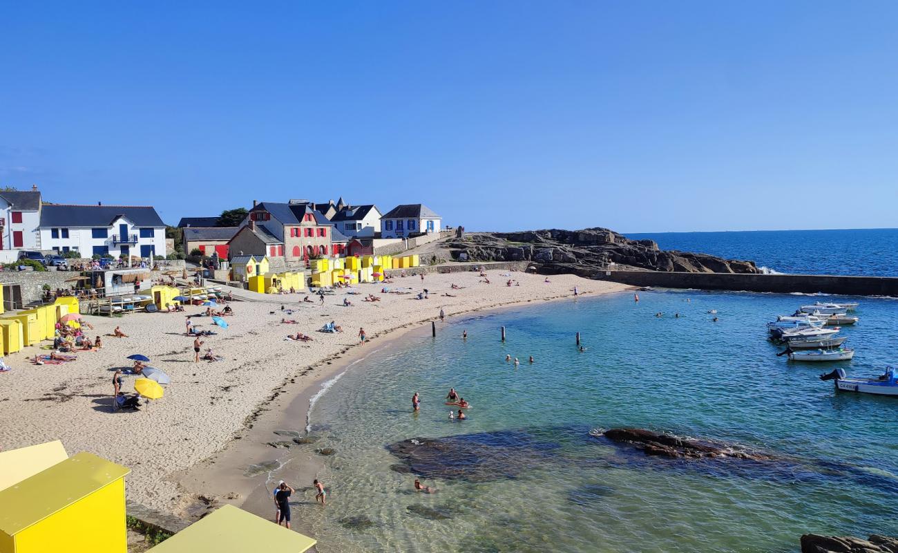 Foto de Plage de Saint-Michel con arena brillante superficie