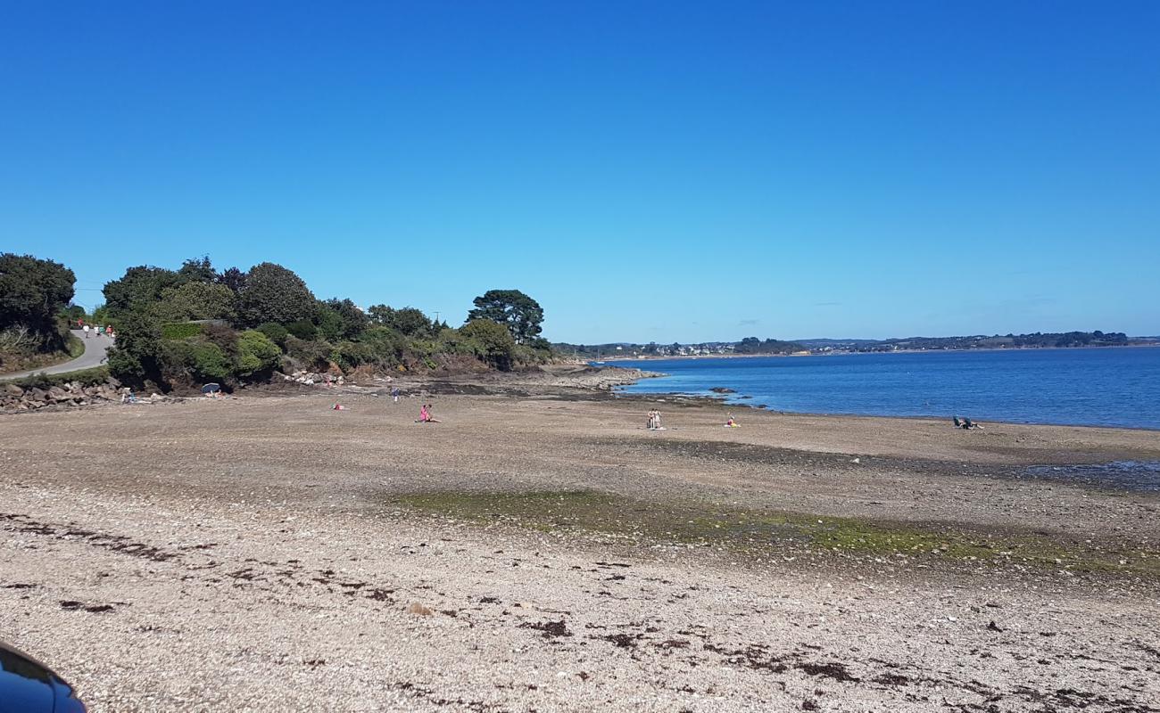 Foto de Plage de Penn al Lann con guijarro fino gris superficie