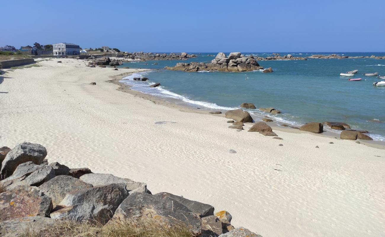 Foto de Plage des Chardons Bleus con arena brillante superficie