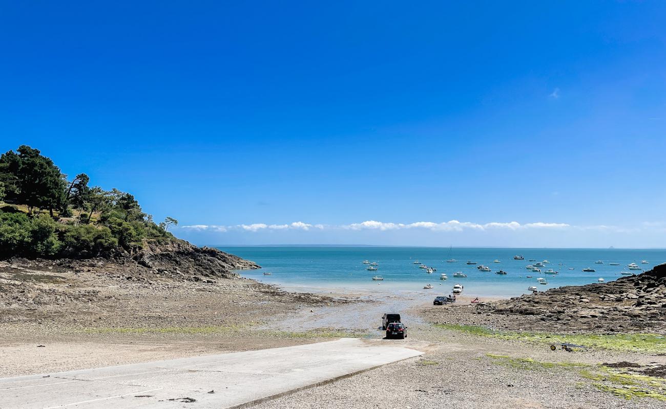 Foto de Plage de Port Picain con guijarro fino gris superficie