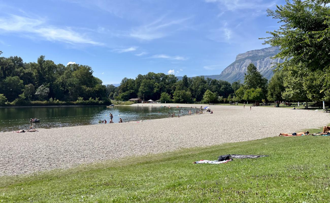 Foto de Plage Taillefer con guijarro fino gris superficie