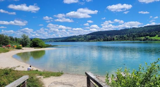 Plage du Saint Point Lac