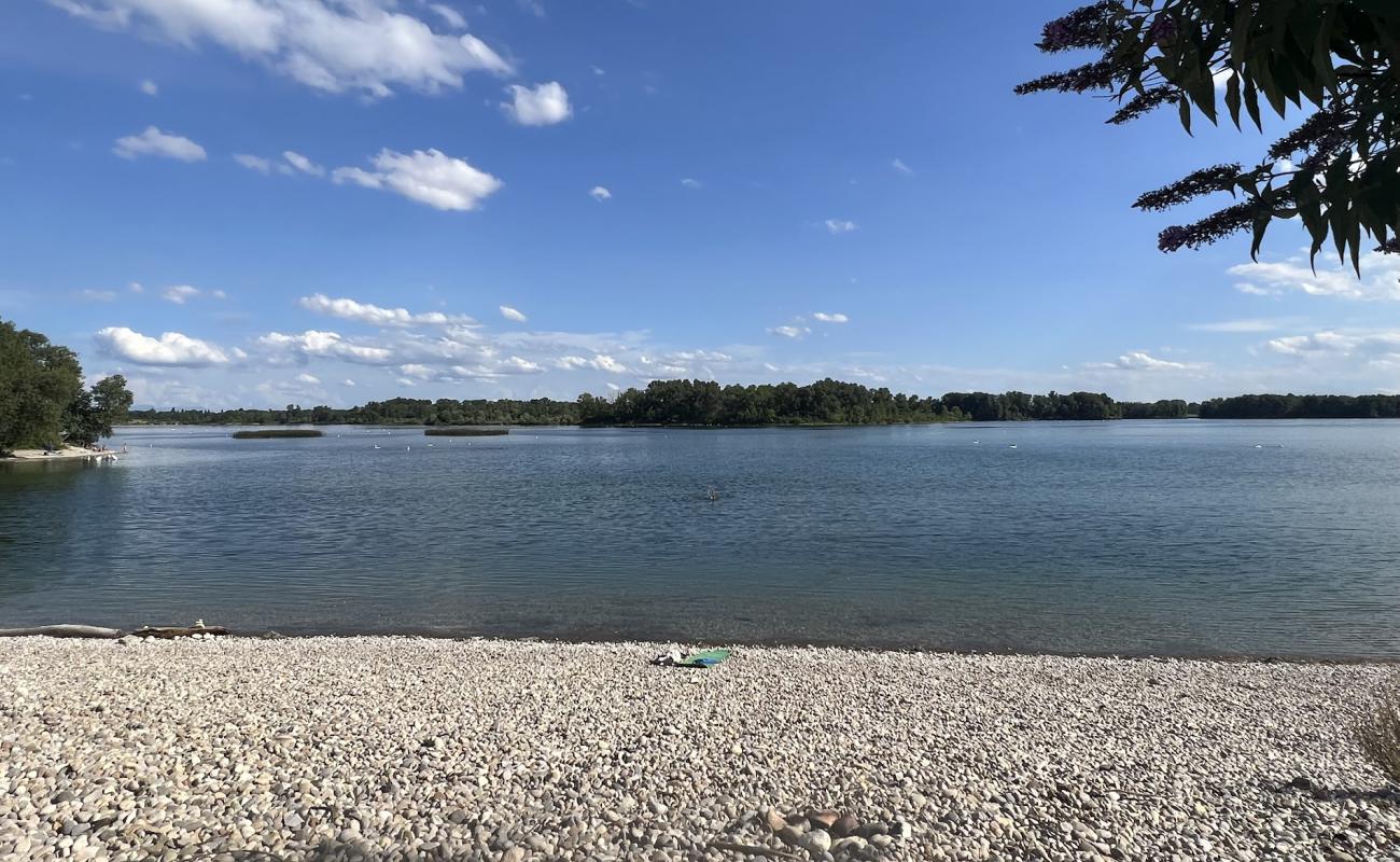 Foto de Plage de la Mama con guijarro gris superficie