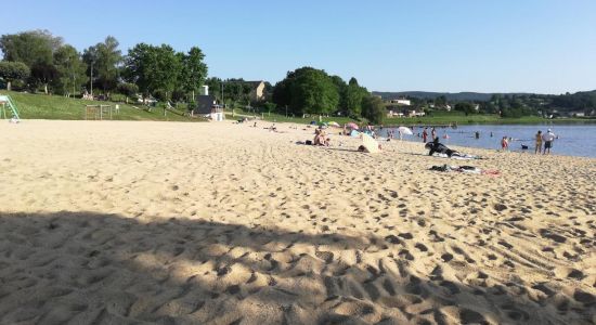 Plage du Lac de Chateauneuf la Foret