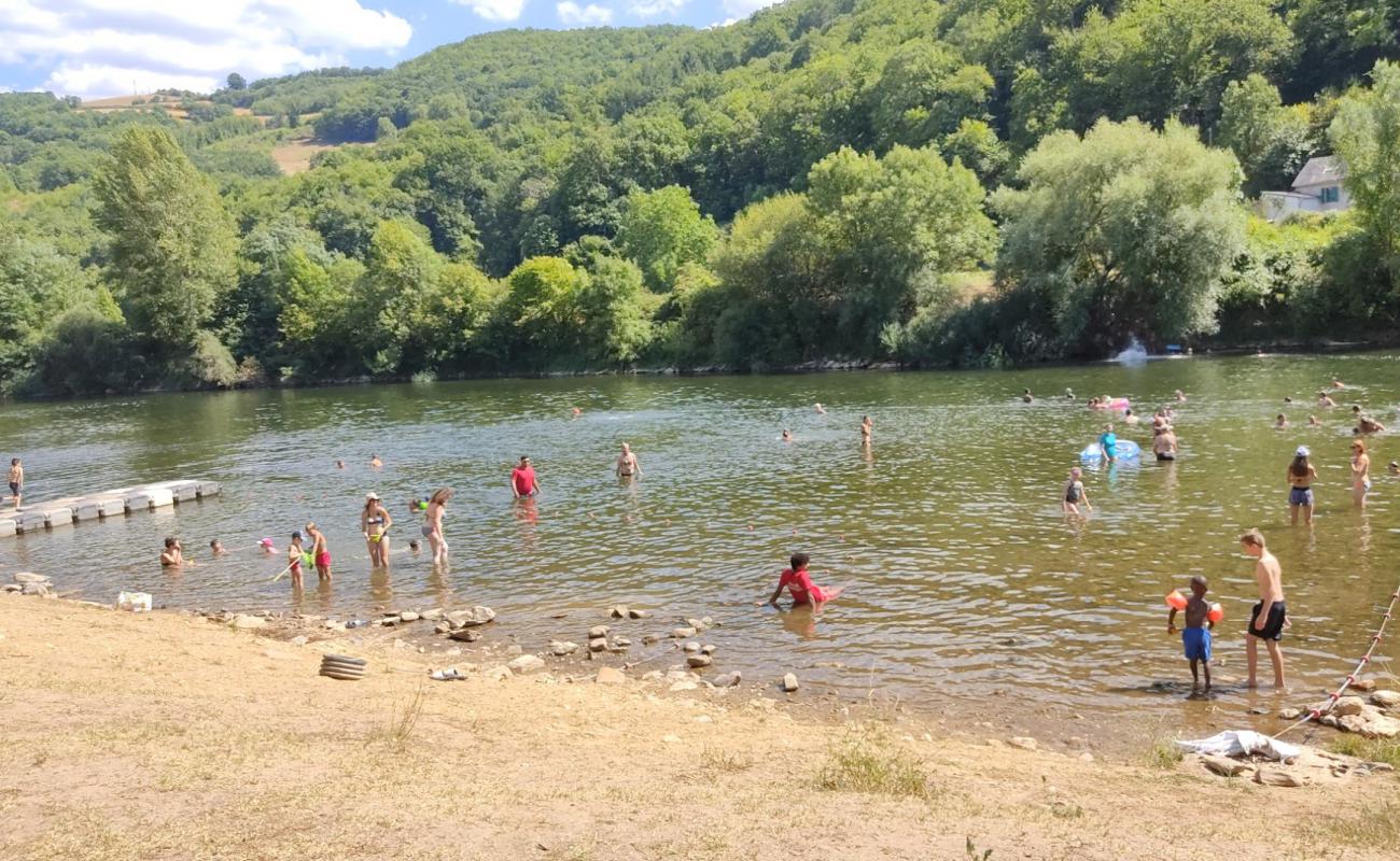 Foto de Trebas Plage con piedra superficie