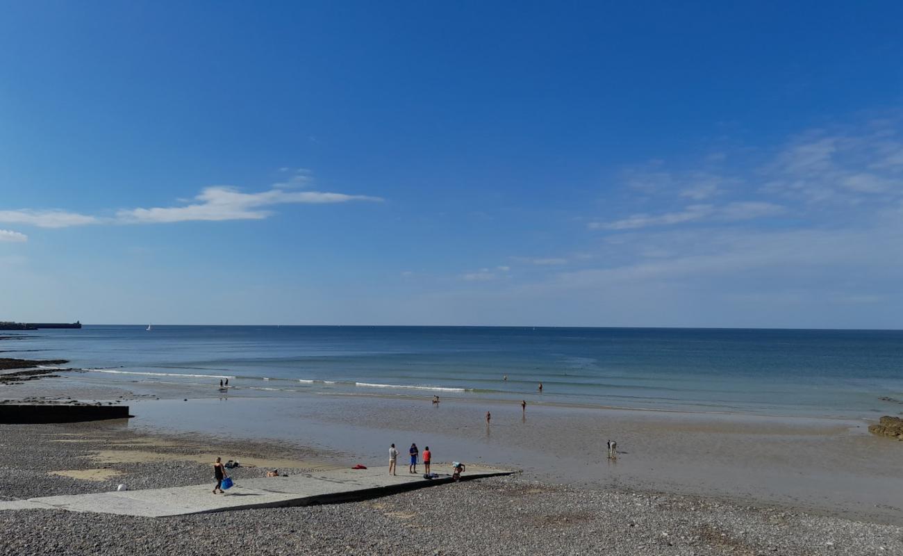 Foto de Plage de Puys con guijarro gris superficie