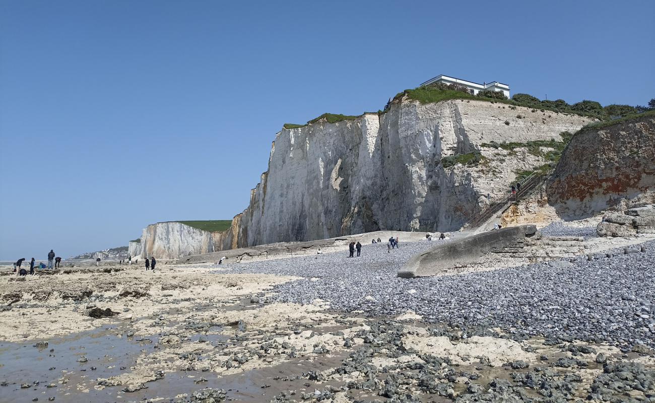 Foto de Plage du Bois de Cise con guijarro gris superficie