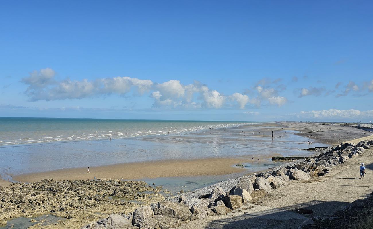 Foto de Plage d'Onival con guijarro gris superficie