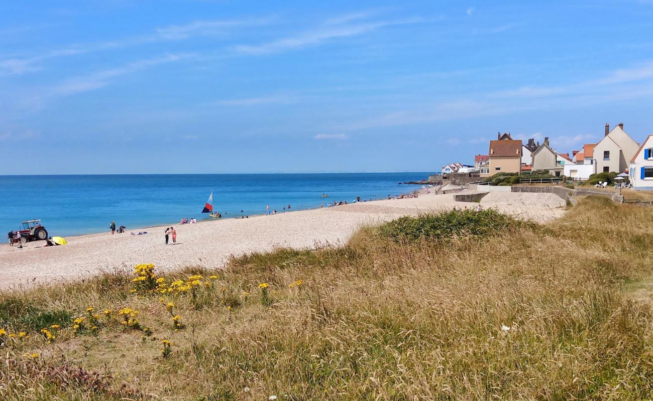 Foto de Plage d'Audresselles con guijarro fino claro superficie