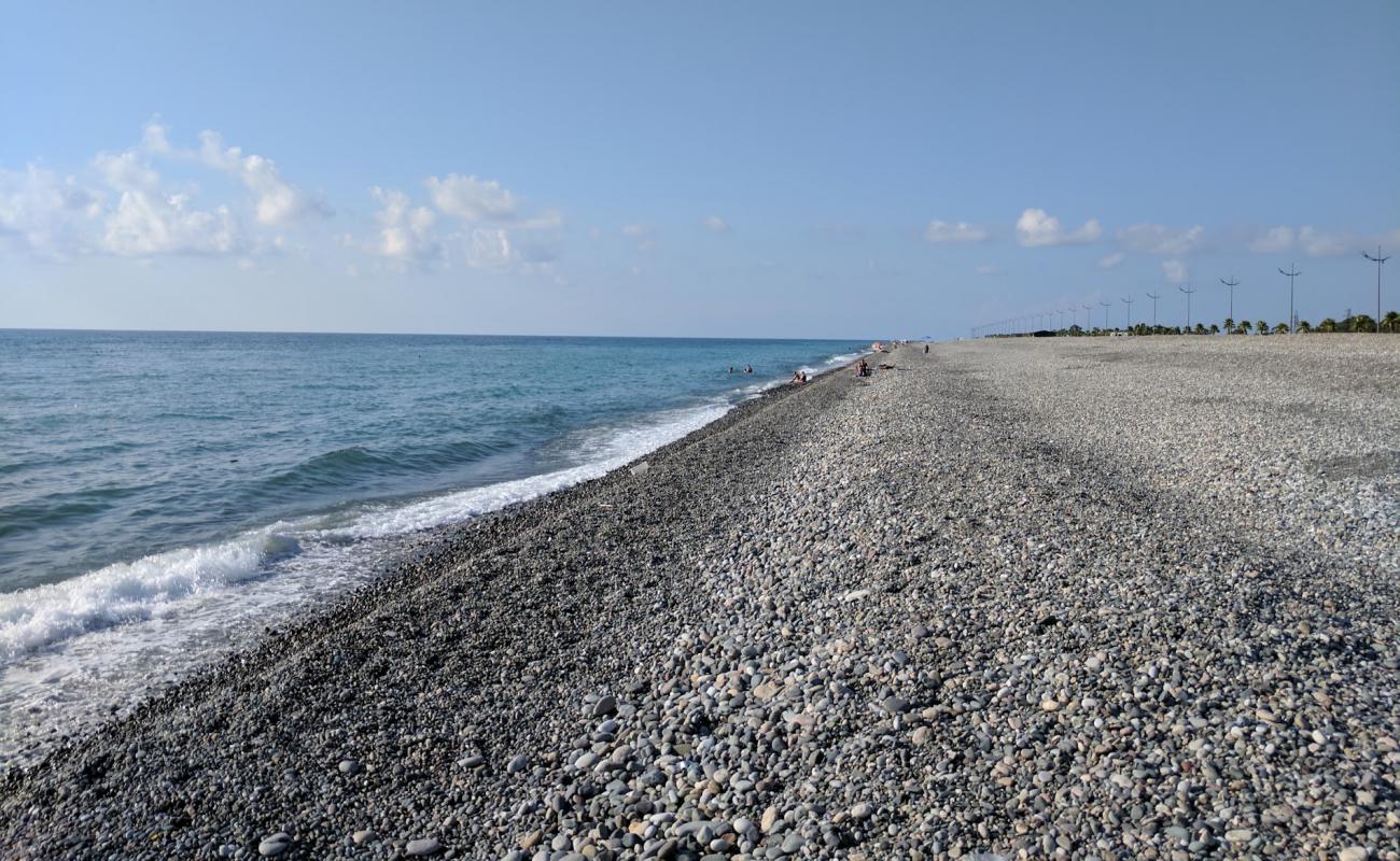 Foto de Gonio beach con guijarro fino gris superficie