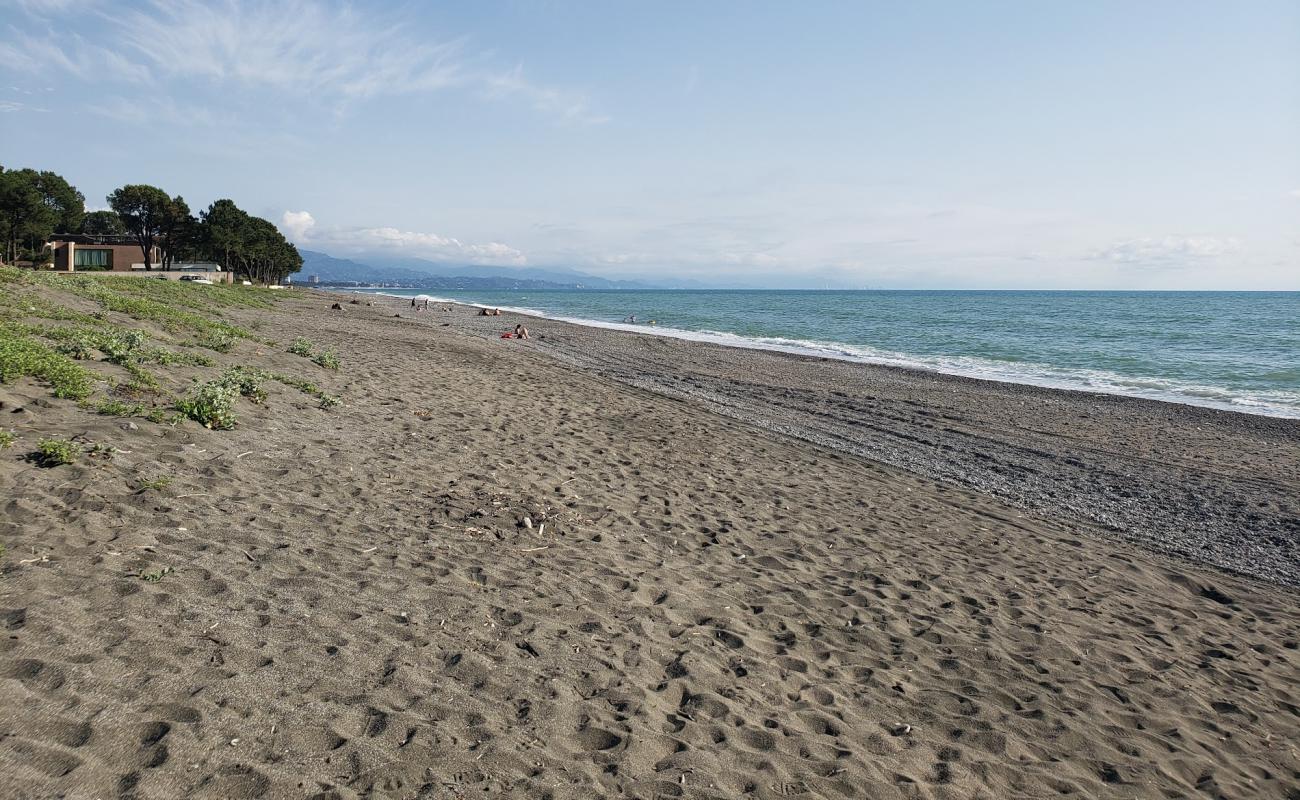 Foto de Kobuleti beach IV con guijarro gris superficie