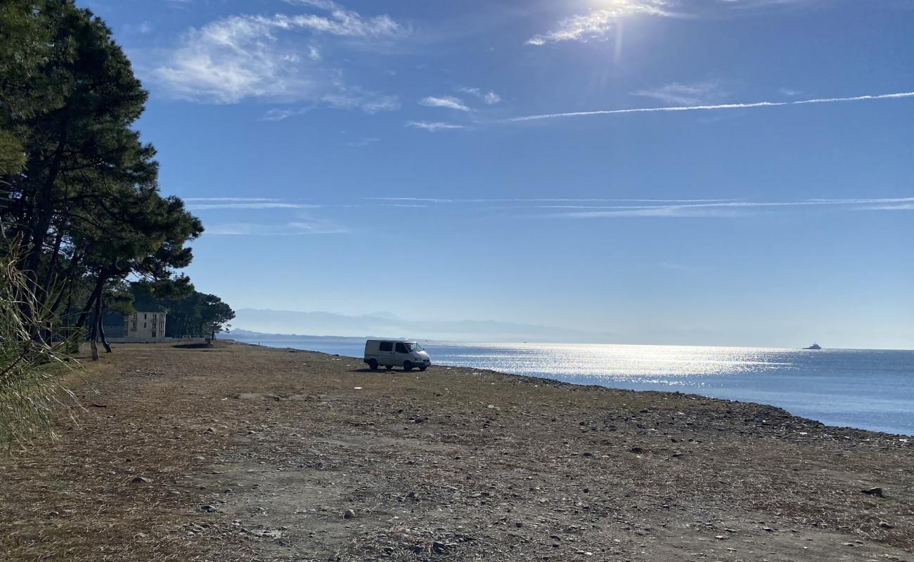 Foto de Grigoleti beach con arena negra superficie