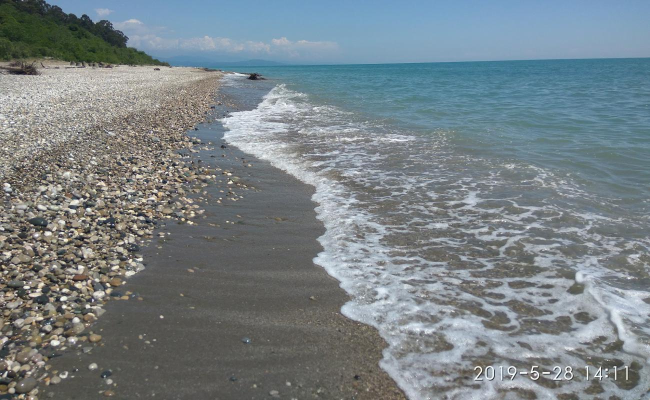 Foto de Primorskoe beach con arena fina y guijarros superficie