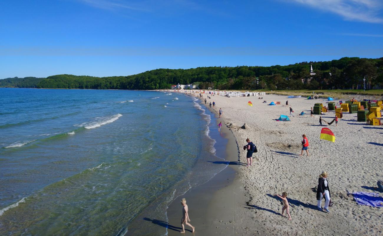 Foto de Playa Binzer con arena brillante superficie