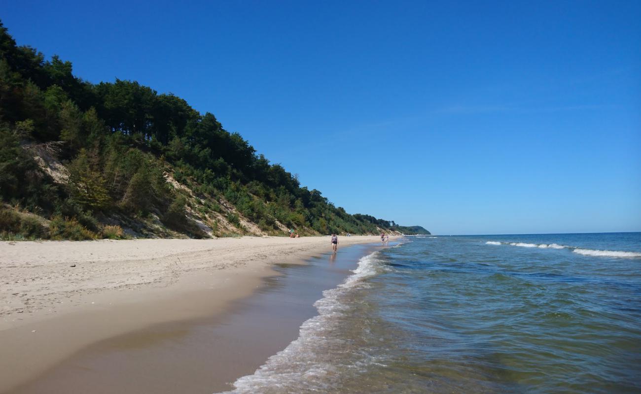 Foto de Strand Kolpinsee con arena brillante superficie