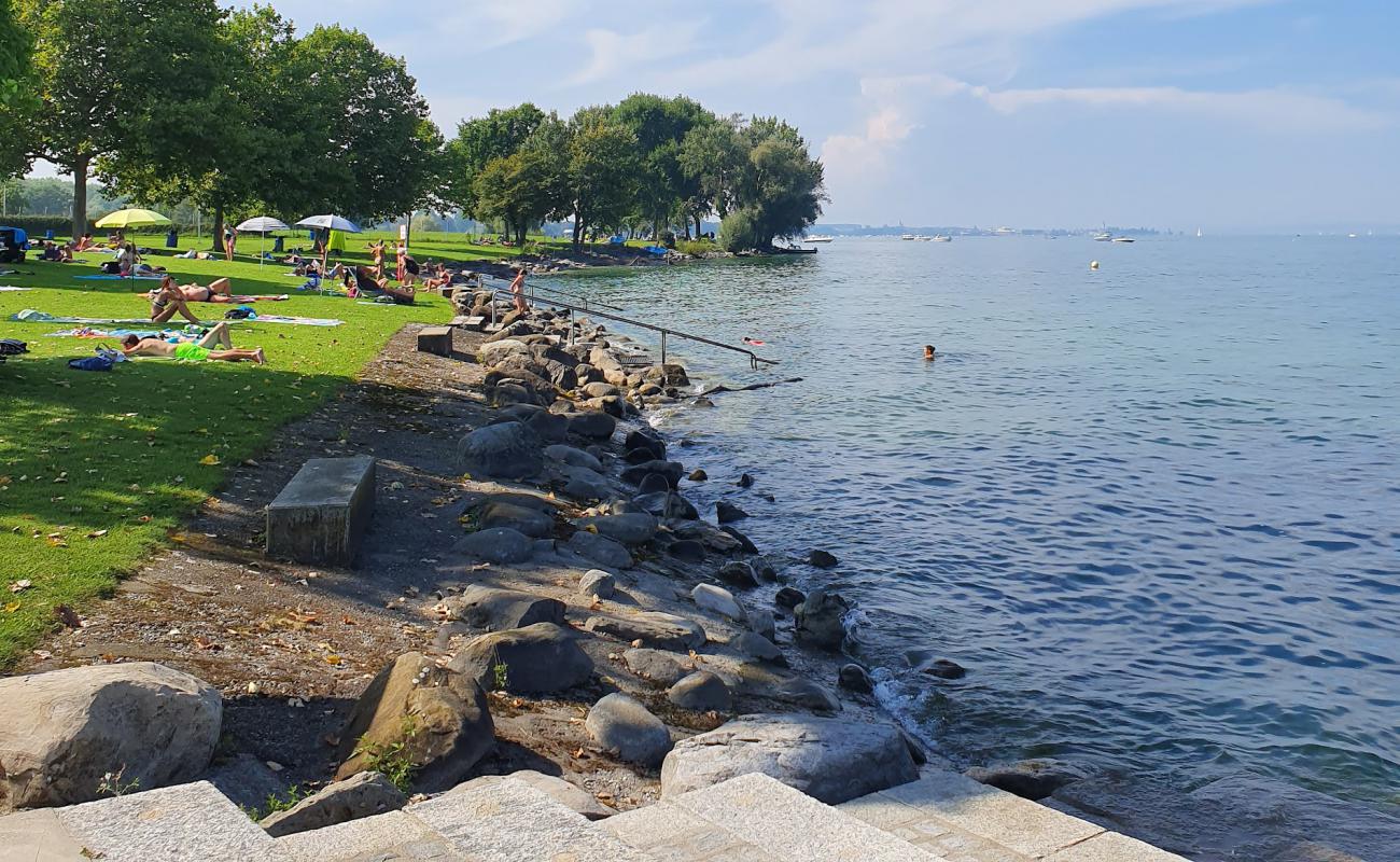 Foto de Schwimmbad Arbon con hierba superficie