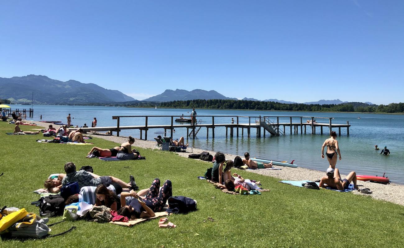 Foto de Strandbad Breitbrunn con guijarro ligero superficie