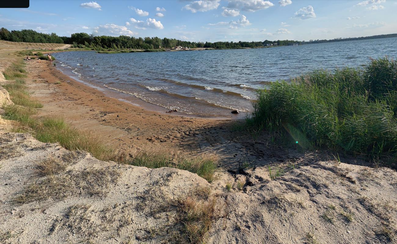 Foto de Hundestrand am Geierswalder See con agua cristalina superficie