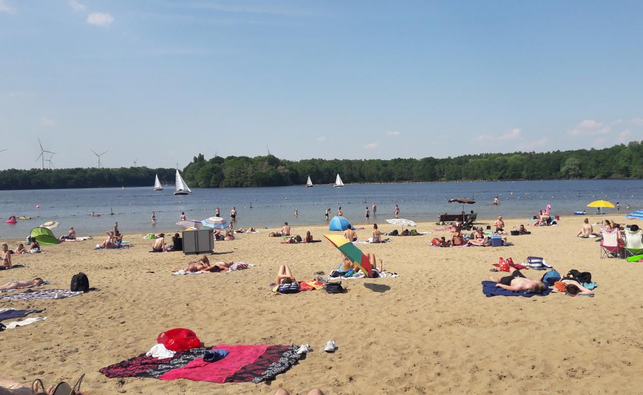 Foto de Playa de Seebad Haltern con arena brillante superficie